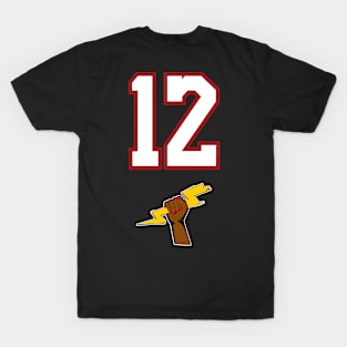 Putting Some Respect On The Buccaneers' Number 12 The Goat for Women! T-Shirt